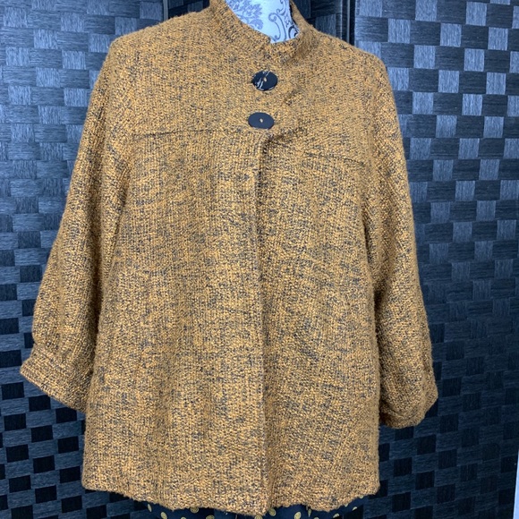 CMC COLOR ME COTTON JACKET MUSTARD SZ LARGE - Picture 1 of 4